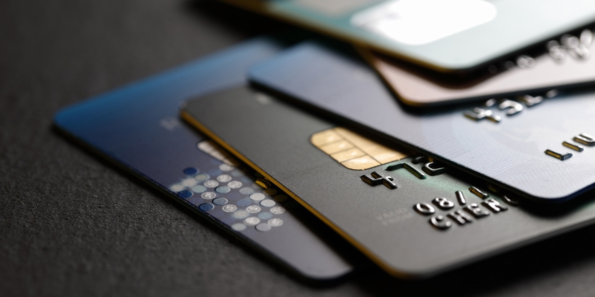 stack of credit cards
